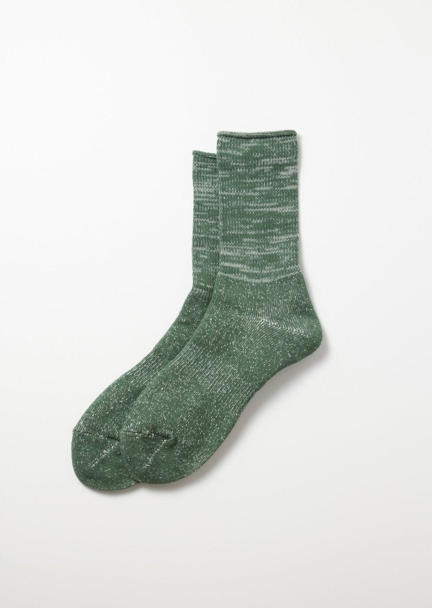 ROTOTO R1511 D.GREEN socks - KYOTO - ROTOTO