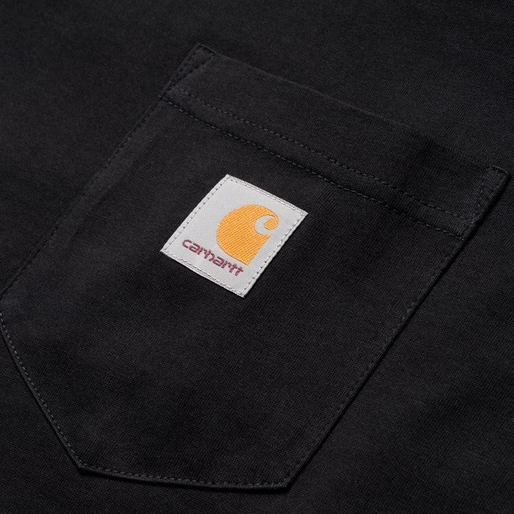 S/S Pocket T-Shirt - black - KYOTO - Carhartt WIP
