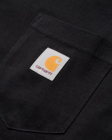 S/S Pocket T-Shirt - black - KYOTO - Carhartt WIP