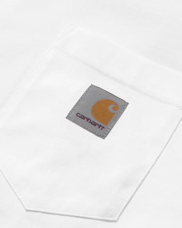 S/S Pocket T-Shirt - white - KYOTO - Carhartt WIP