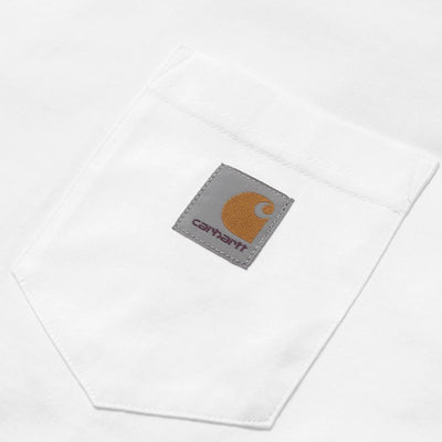 S/S Pocket T-Shirt - white - KYOTO - Carhartt WIP