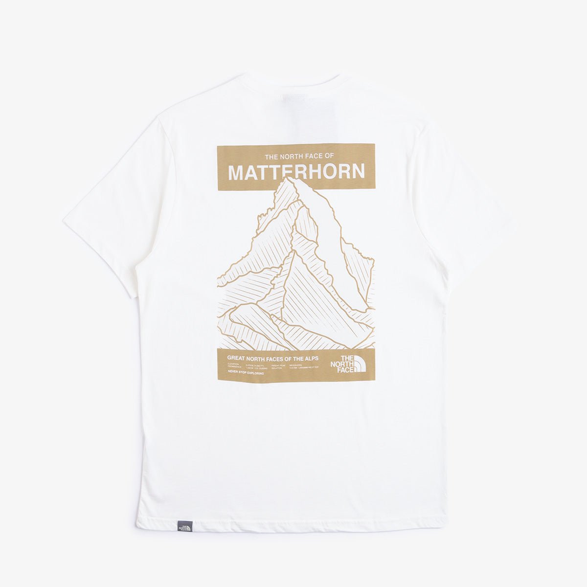 The North face Matterhorn Face S/S Tee white - KYOTO - The North Face