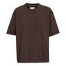 Women Oversized tee Coffee Brown - KYOTO - Colorful Standard
