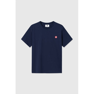 Wood Wood Ace T-shirt Navy - KYOTO - Wood Wood