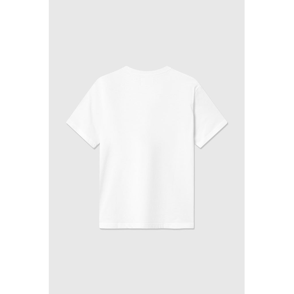 Wood Wood Ace T-shirt White - KYOTO - Wood Wood